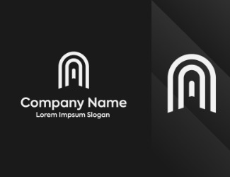 Letter A - projektowanie logo - konkurs graficzny